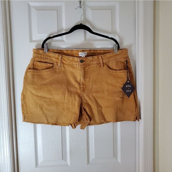 🎁New Super Cute Plus Size Shorts Size 20W - Picture 4 of 10